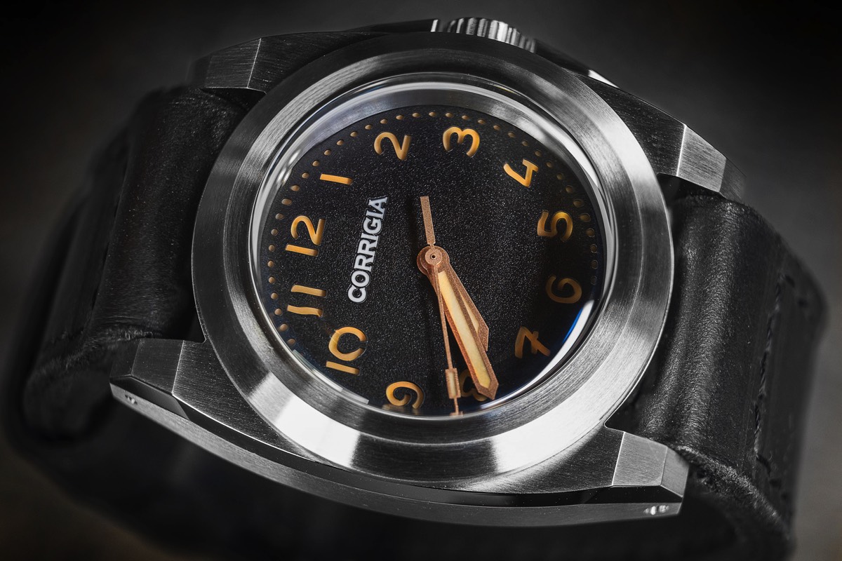 Corrigia03 Steel Black G100 Watch