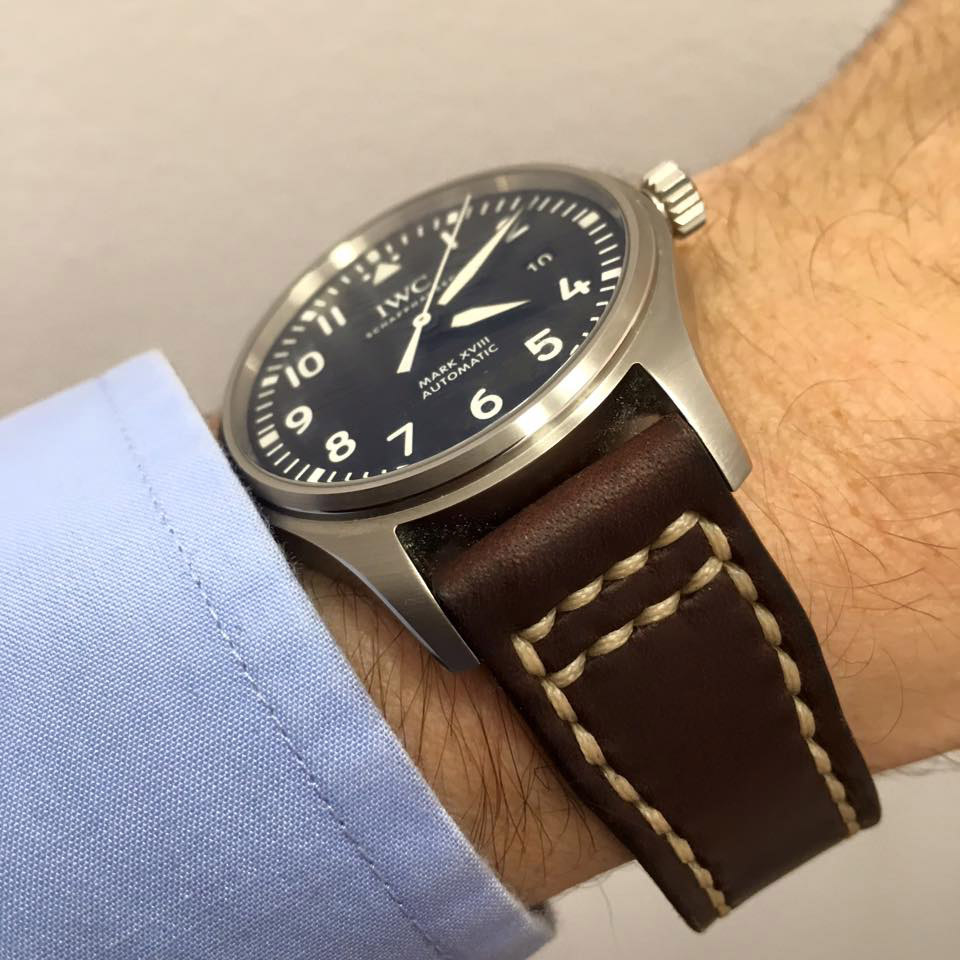 7T7 strap made for IWC Mark XVIII