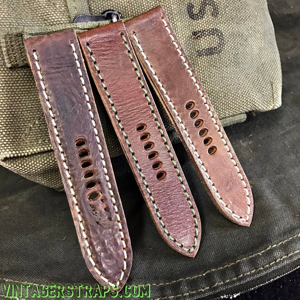 Each Mauser ammo pouch gives a different strap