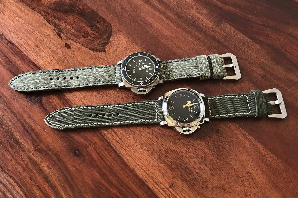 The straps are a perfect fits for both watches